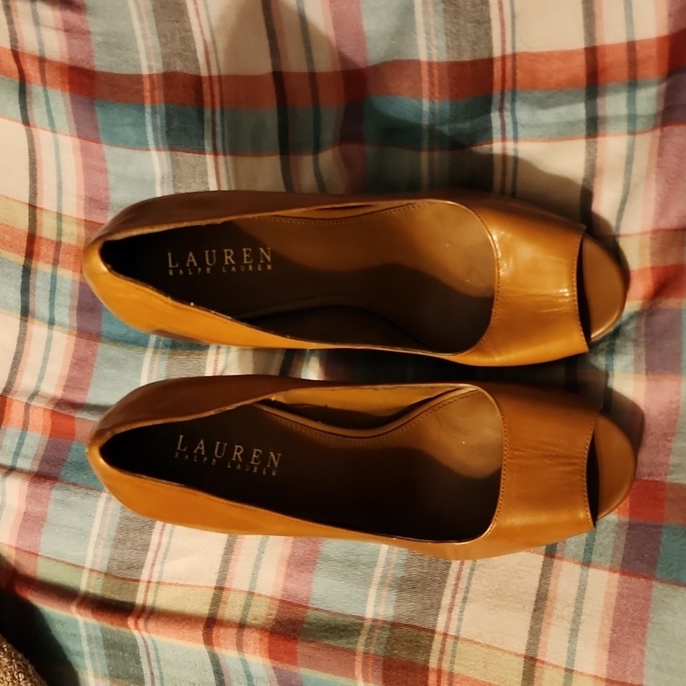 Ralph Lauren heels sz 8